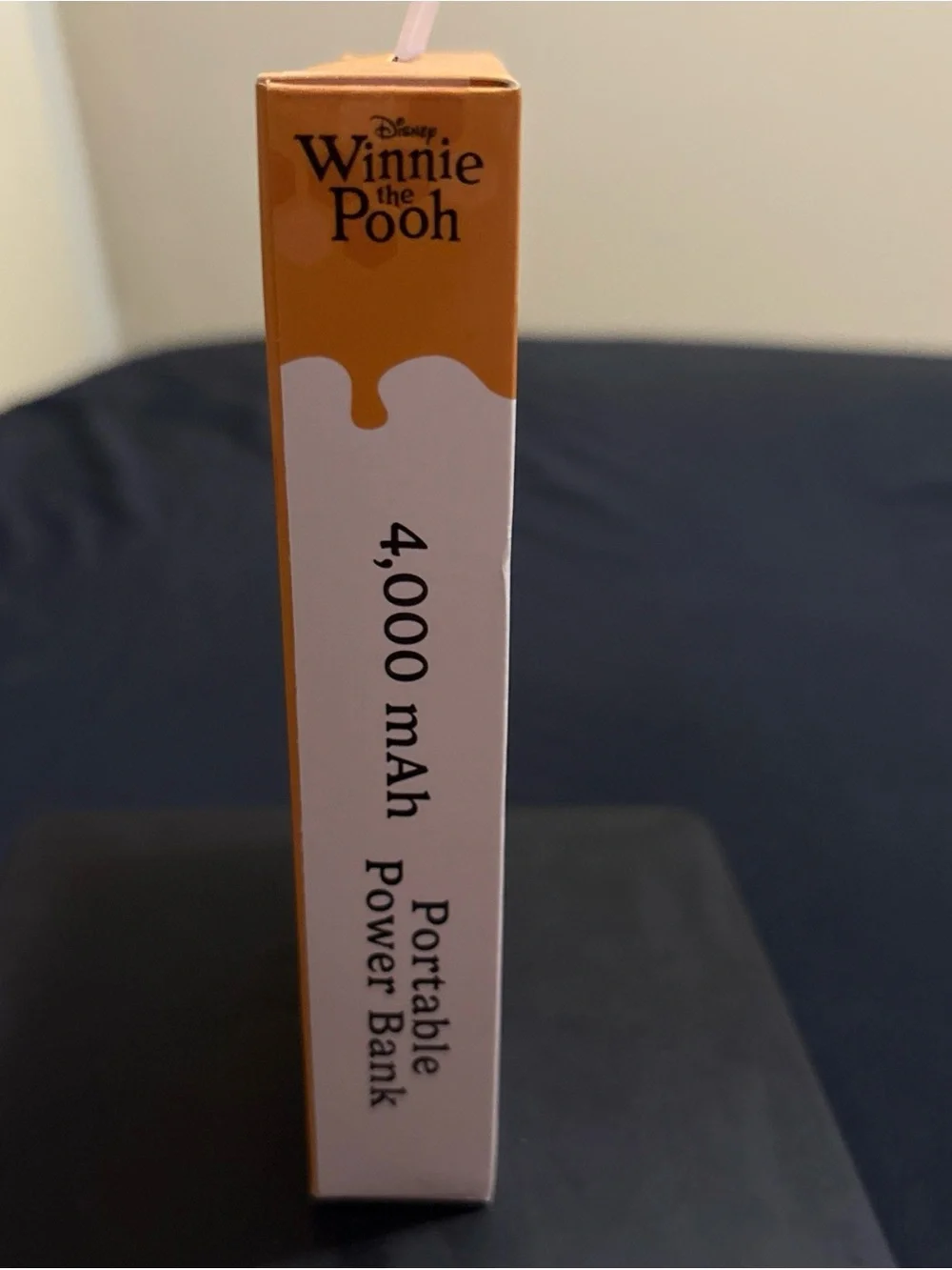Disney Winnie the Pooh Portable Power Bank - White with Red and Green Accents